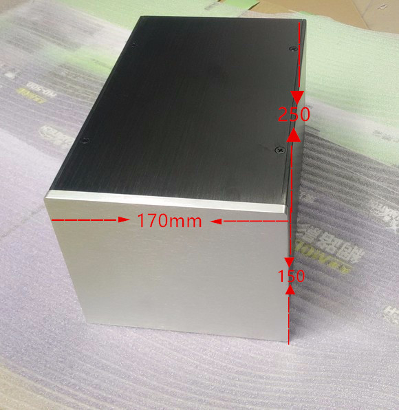 Full aluminum power case power case power amplifier case 1715A small multipurpose full aluminum case-Taobao