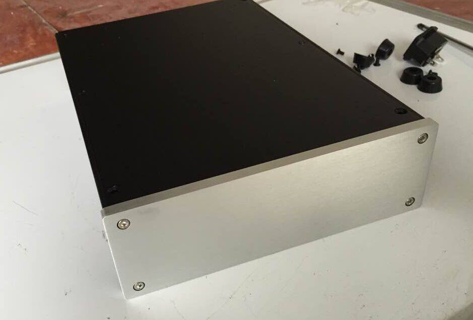 DIY full aluminium power amplifier front level ear discharge DAC host shell 215 width 70 70 308 308 depth 2270 lengthened version