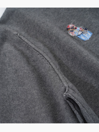 48S Fine-Spun 100% Cotton 14-Gauge Dense Knit Women's Cardigan Round Neck Sweater Jacket Autumn Thin Style 4