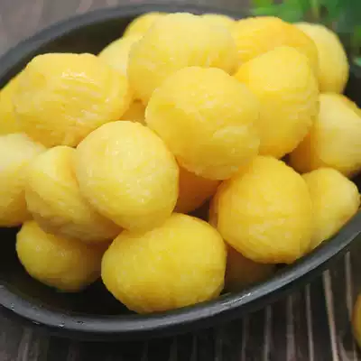 Authentic Luotian chestnut vacuum packaging shelled chestnut kernel fresh raw chestnut rice chestnut 200g * 5