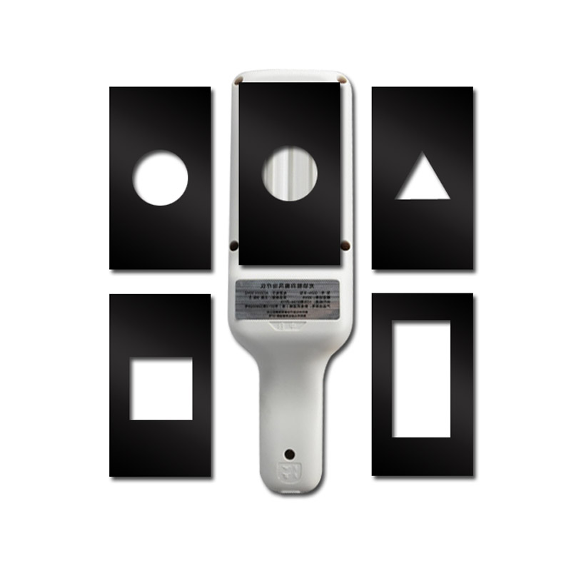 (shading plate suit x4 sheet) assorted white 308 therapeutic device GDN-III with black shading sheet shading plate