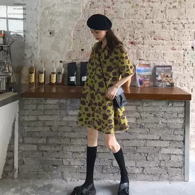 2021 ancient dress vintage design sense niche light mature wind Japanese Street BAO WEN dress children summer