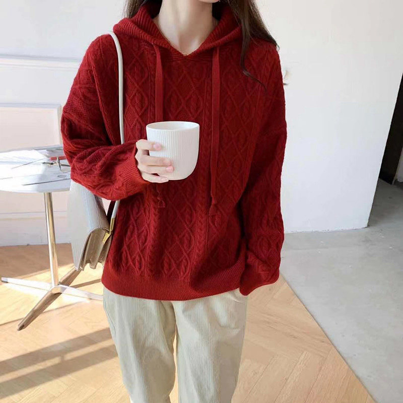 The new spring clothing in 2021 celebrates the new year of festival of this life, fashion hat knife sweater New Year