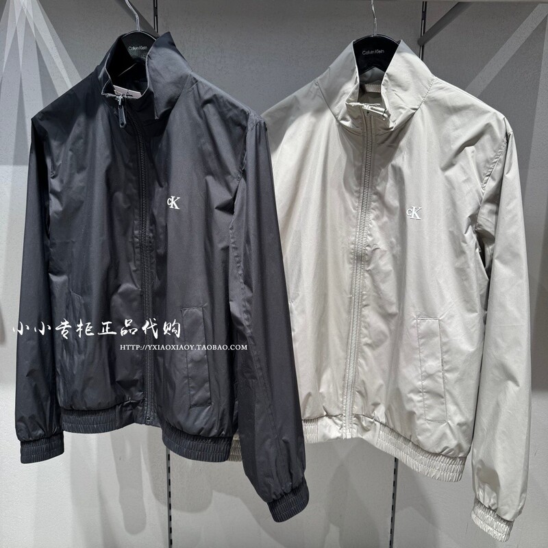 Ck Jeans Official Store Genuine 2026 Spring/Summer New Men's Casual Sports Stand Collar Executive Jacket 4Rf520G