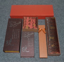 Mahogany hairpin gift box comb gift box bracelet bead gift box mahogany handicraft gift box