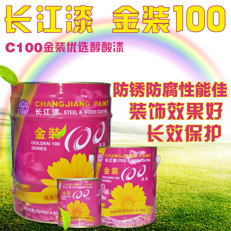 Anti - rust - proof paint in Yangtze River alcoholic acid resin and steel structure metal paint magnetic paint - Industrial paint