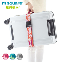 Luggage packing belt word binding belt Travel abroad consignment trolley box strapping belt portable thick personality