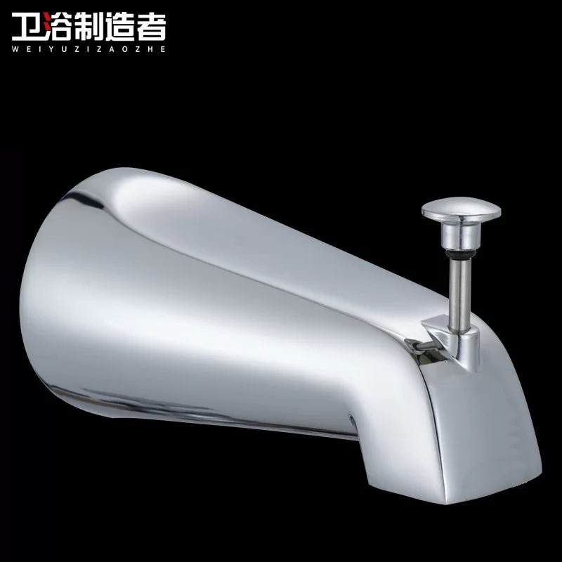 Copper Concealed Wall-Mounted Shower Accessories, Shower Head Spout, Water Outlet Faucet, Bathtub Faucet
