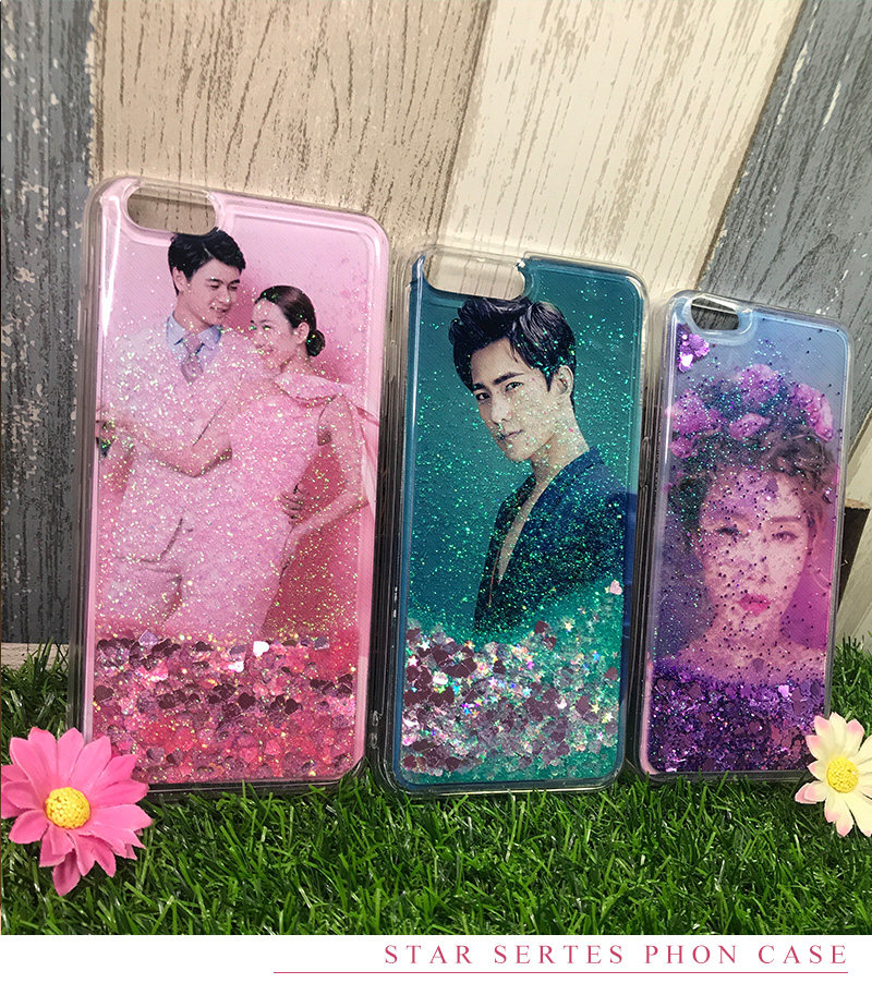 United States and India Tutu quicksand mobile phone protective case couple baby gift to map personality customization to map to do photo vibrato with the same paragraph