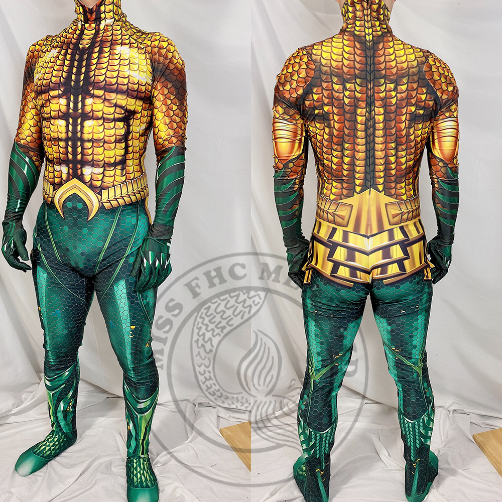 FHC Original Liking Sea King Diving Suit Aquaman Swimsuit Tight Fit Elastic Speed Dry Sunscreen Surf Jellyfish
