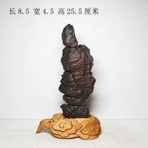 Songhua stone stone stone wool original ornamental stone Lingbi stone collection Dragon Blood Stone pictographic stone figure worshiping Buddha ancestor