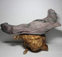 Lingbi stone stone original stone ornamental stone ornamental stone ornamental stone chime stone pattern stone red color stone figure sky outside Flying Fairy