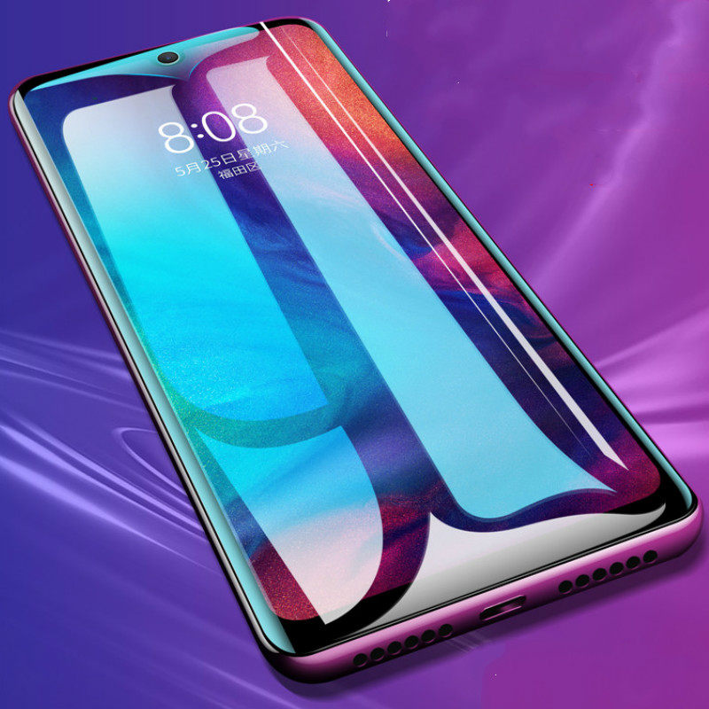 小米红米Note8水凝膜磨砂小米Note8Pro钢化膜抗蓝光护眼软曲面全屏覆盖手机贴膜防摔全包无白边纳米高清保护