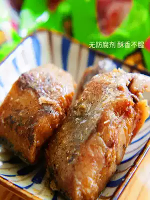 Ready-to-eat seafood crispy mackerel Jingxu yellow croaker Qingdao Yantai specialty small snacks with fish vacuum bag fresh and spicy