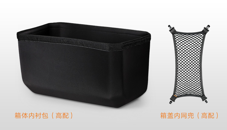 LOBOO củ cải xe máy DL250 ba hộp bên khung hộp dự phòng đuôi hộp hợp kim nhôm bên hộp sửa đổi hộp đuôi - Xe gắn máy phía sau hộp thùng đồ xe máy