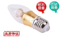  LUXVIEW High Display Finger Dimmable 4W LED Candle Light