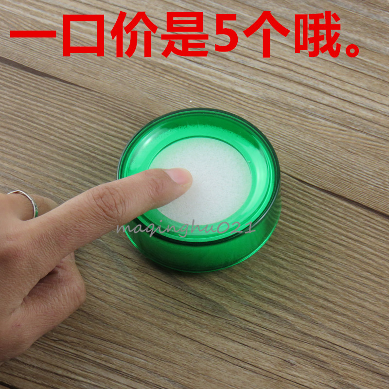 Hand wet sponge water storage box Money counting special sponge cylinder Bank cashier dip water device