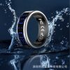 Cross-border new smart ring with display, touch page turning, pedometer, heart rate, blood oxygen, sleep and sports smart ring
