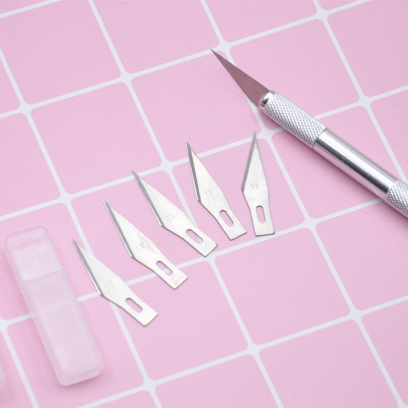 Clay Cutting Knife Metal Engraving Blade Model Clay Handmade 30 Degrees Bevelled Engraving Cutting Tool