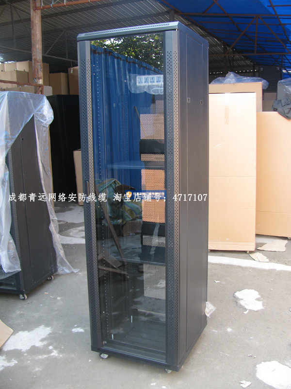 Thickened 2 2 meters 600*600*2200 47U luxury network cabinet 19-inch switch network cabinet