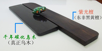 Mechanical keyboard solid wood hand hold Ebony palm rest and magic duck FILCO Cherry and so on