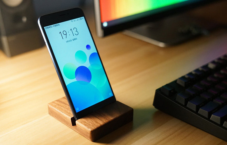 Universal Desktop Black Walnut Wood Mobile Phone Base Bracket Apple Creative Solid Wood Tablet Computer Desk Face Phone Rack