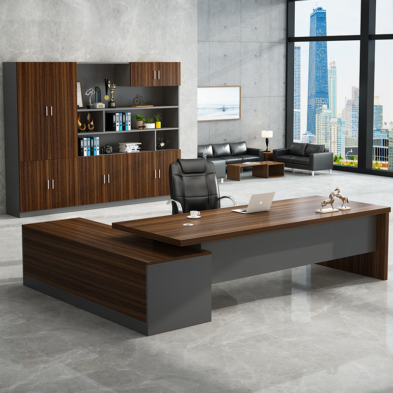 Desk Commercial boss Table Grand Bandstand modern minimalist office furniture portfolio President's office table