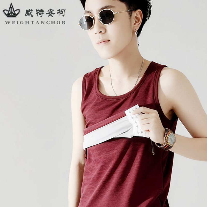 Chest-Reducing Ultra-Flat Long Sports Vest Underwear for Women, No Bandage, Enhances Large Breasts to Appear Smaller, Pure Cotton Breast Shaping