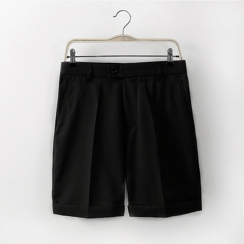 Summer thin section loose with large size casual 50% Western pants minimalist elastic gattening up fatter Casual Shorts Tide