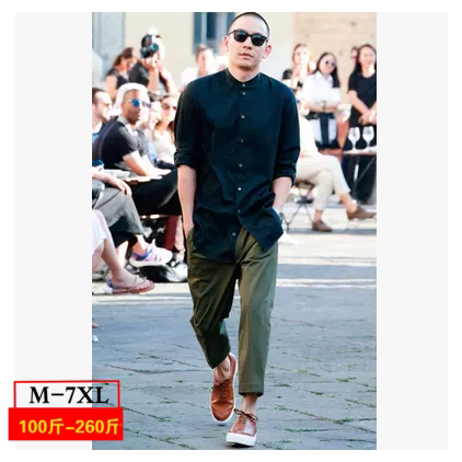 Spring Summer and American Street beats up the overweight Army Green Western Pants Nick Grand Uncle the same section 90% Pants Men's Pants