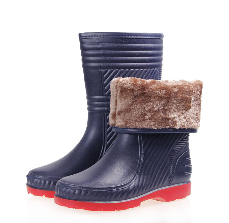 Chaussures - bottes caoutchouc homme pour hiver - semelle tendon - Ref 961668 Image 17