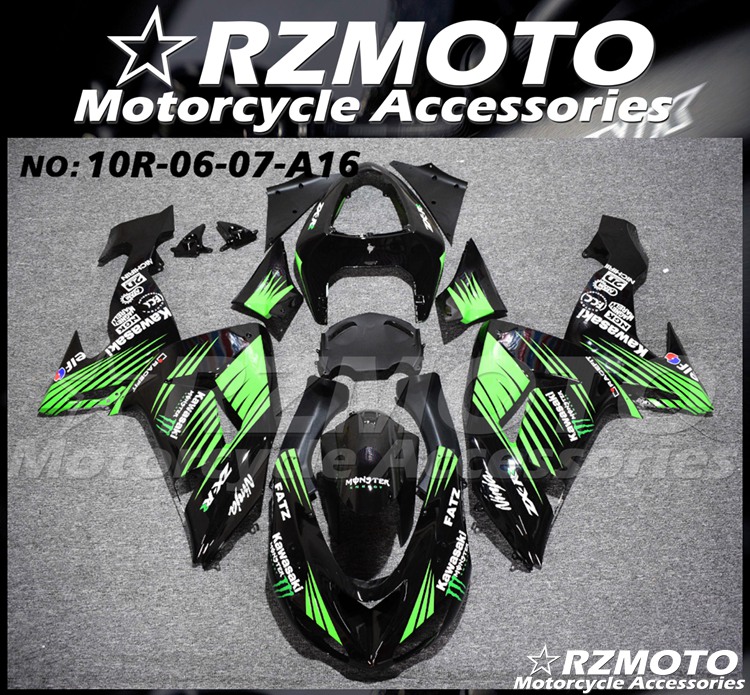 RZMOTO K NINJA ZX10R 06 07 shell FAIRING Carbon fiber baking finish custom