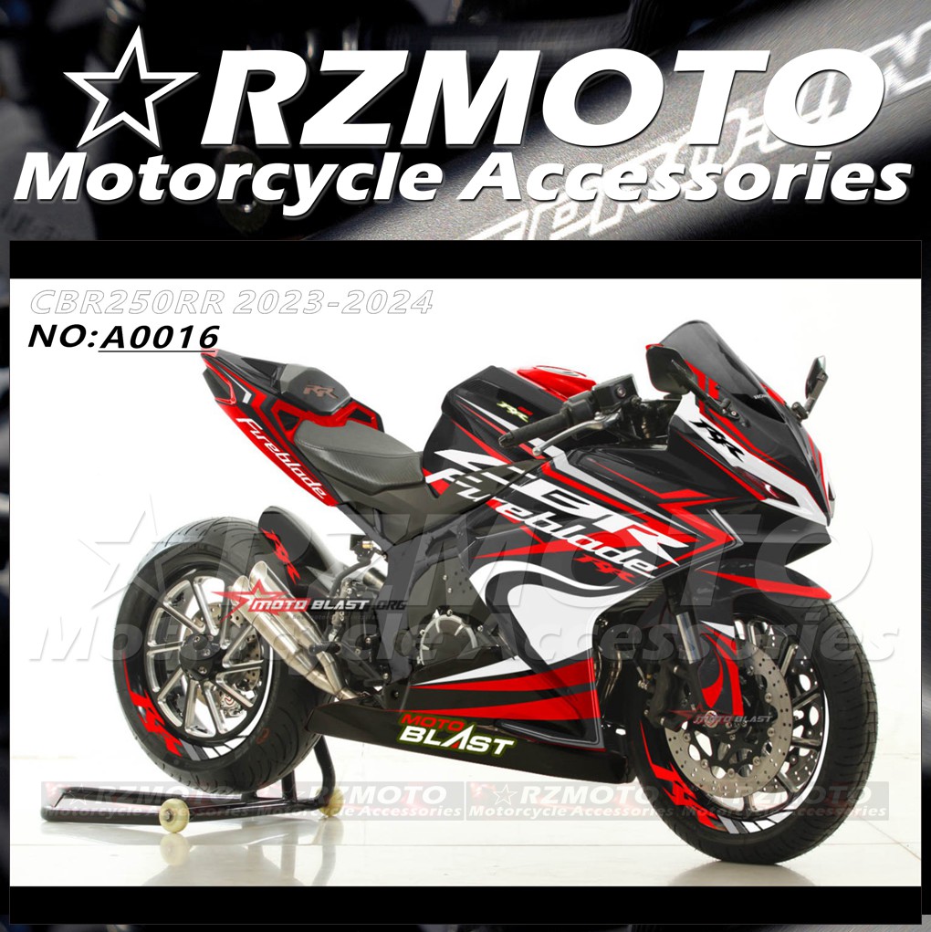 Honda cbr250rr 17-22/23-24 painted shell edition: instantly
