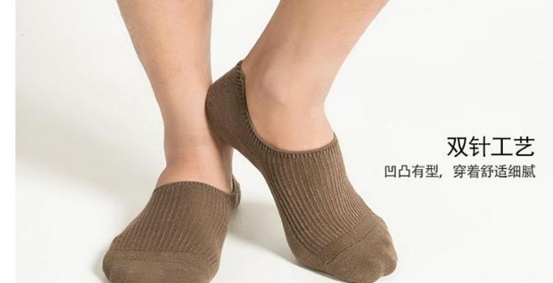 Vớ vô hình phụ nữ mùa hè nông miệng cotton silicone chống trượt màu rắn vớ vớ thể thao vớ thấp để giúp đậu Hà Lan vớ nam vớ trắng
