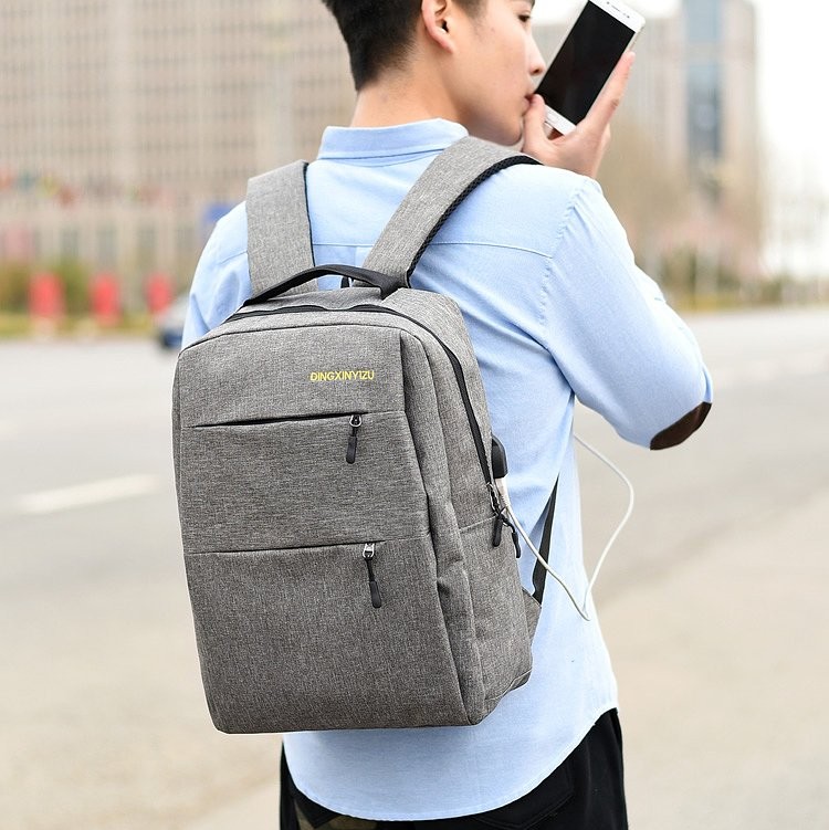 Nam Shoulder Bag Men là lớn dung lượng Student Bag Giải trí Kinh doanh máy tính Bag nữ Travel Travel Bag Backpack