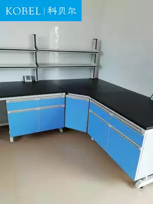 Steel and wood test bench laboratory side bench side cabinet test bench bench bench laboratory table