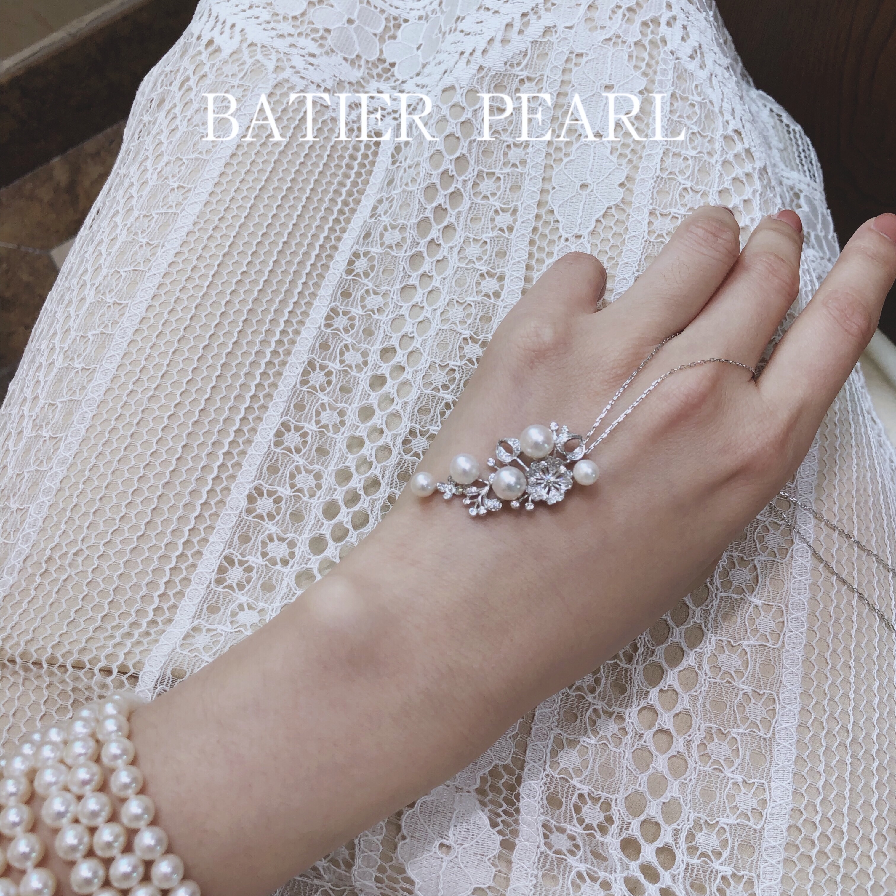 Ba Jia Jewelry M Same Flower Japanese akoya Seawater Pearl 925 Sterling Silver Pendant Necklace