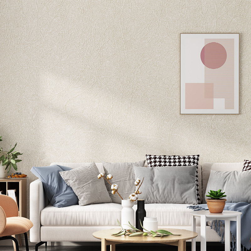 Yulan Silk Wall Cloth Modern Light Lavish Seamless Wall Cloth Upscale Custom Living Room Bedroom Background Wall Cloth City Light