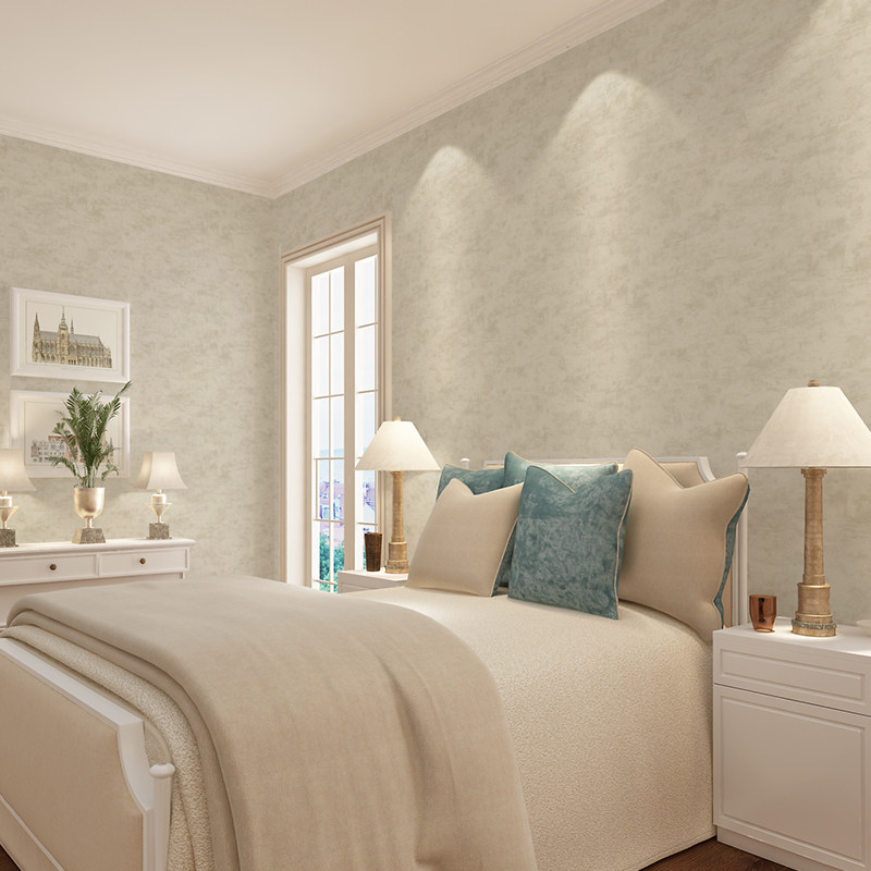 Yulan simple modern seamless wall cloth bedroom background wall cloth wallpaper TV background wall zhi YLX66100