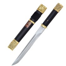 Longquan sword Longxiang dagger dagger pattern steel knife self-defense cold weapon sword unedged flagship store