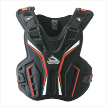 Wolf Hunting Multifunctional Motorcycle Riding Reflective Jacket Motocross Soft Armor Back Guard Lining Large Size Easy to Take Off