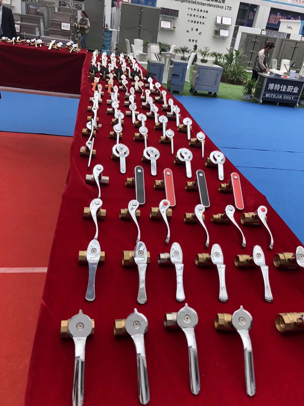 Copper ball valve 4 points brass double inner silk gas energy saving Flame Foci main gas valve Festival and Valves Fittings