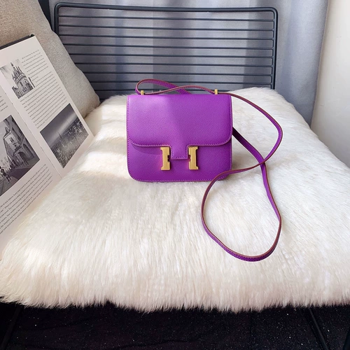 Сиреневая сумка для телефона, сумка на одно плечо, сумка через плечо, из натуральной кожи