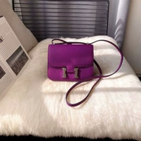 Swift Pipon Kangkang Bag 19 см. Анемон фиолетовый серебряный серебряный