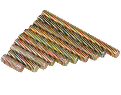 Promotion Plated Zinc zinc full tooth screw rod full thread wire rod tooth strip double head tooth furniture super-connected screw M6 M8