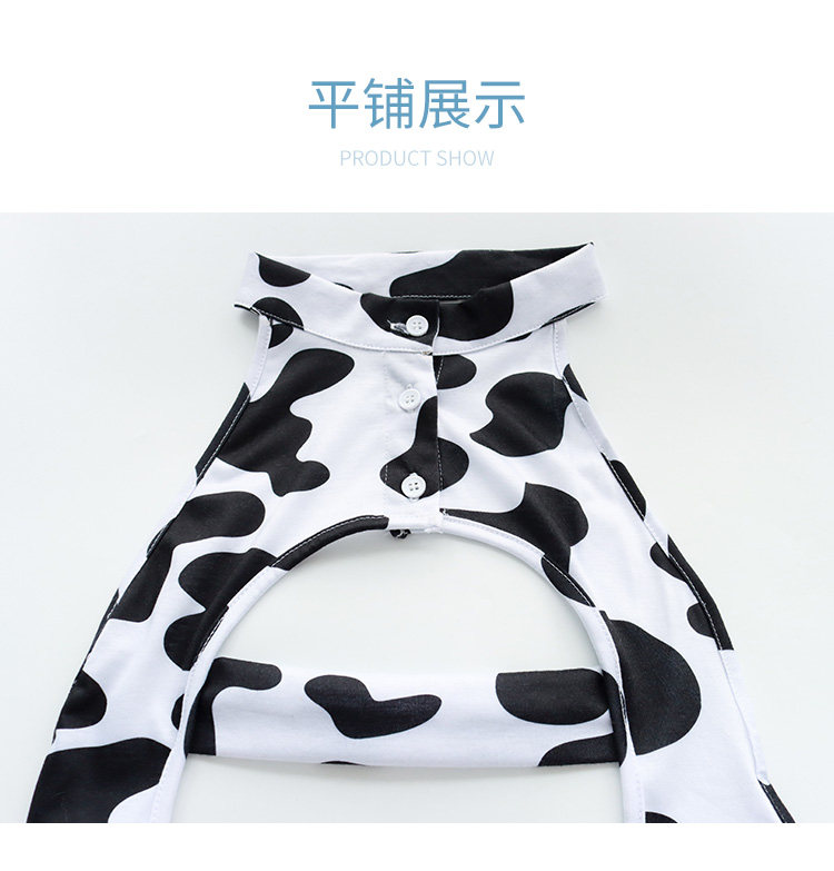 Japanese Lolita Cow Print Bikini Apron Dress Sexy Lingerie Halloween