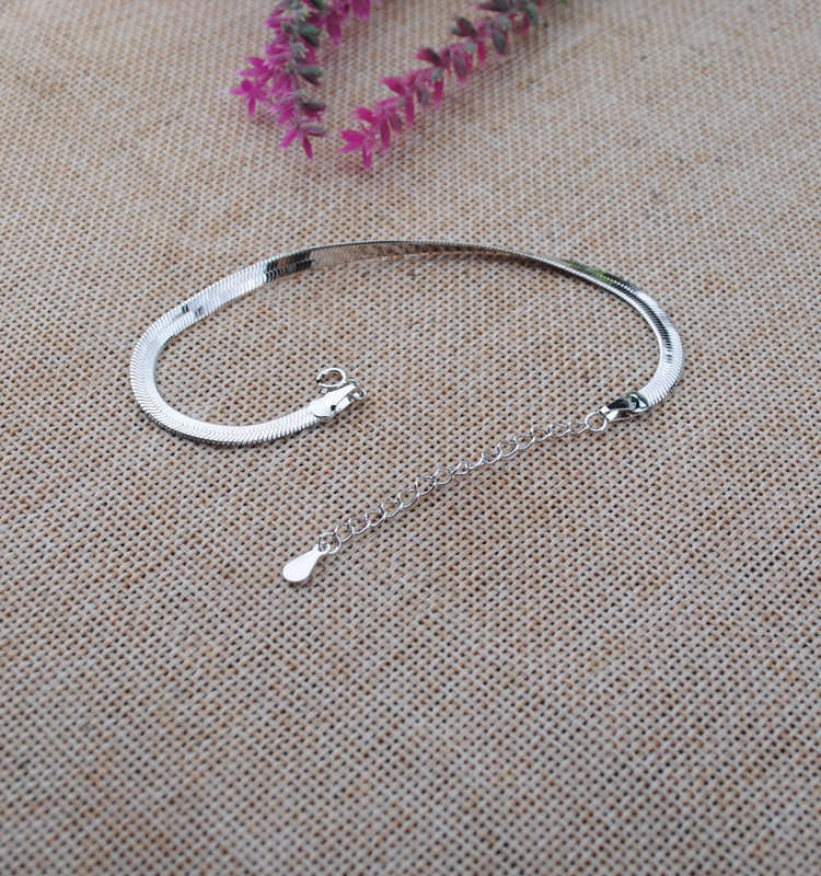 Bracelet de cheville Femme OTHER   en Argenterie - Ref 3103249 Image 15