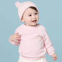 South Korea imported male and female baby bottom clothing spring and autumn thin baby childrens clothing base shirt 1-2 years old baby