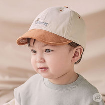 Korean boys baby hat cap spring and autumn baby baseball cap infant 0-1-2 year old boy hat