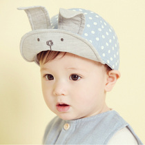 South Korea imported baby hat spring and autumn thin male baby cap female baby boy handsome 0-1 year old
